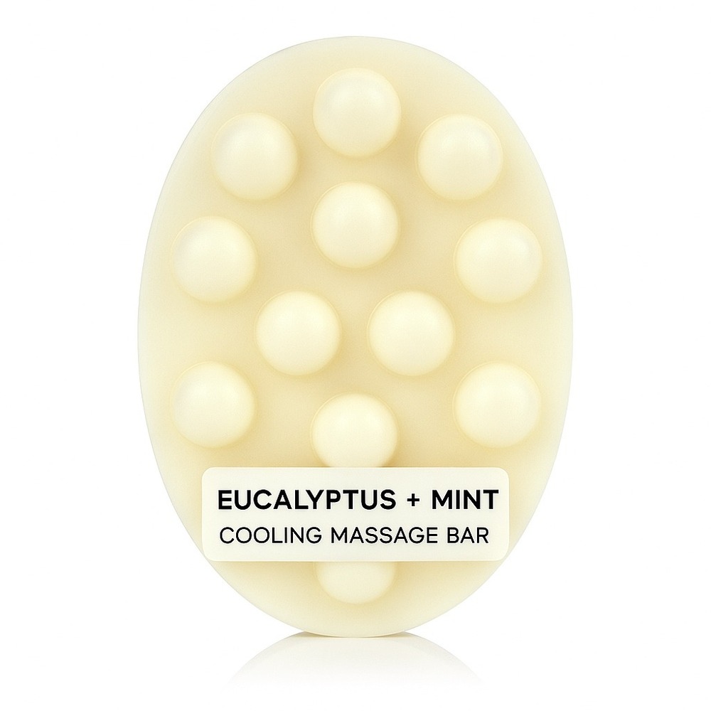 PH Design Organics Eucalyptus Mint Cooling Massage Bar‎ Deep Pressure Relief